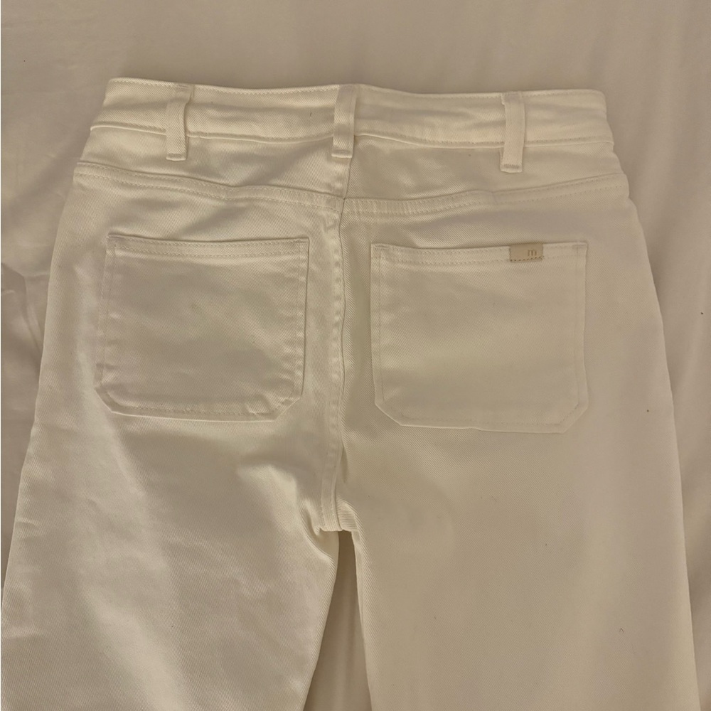 Maje White Jeans Worn Once View 3